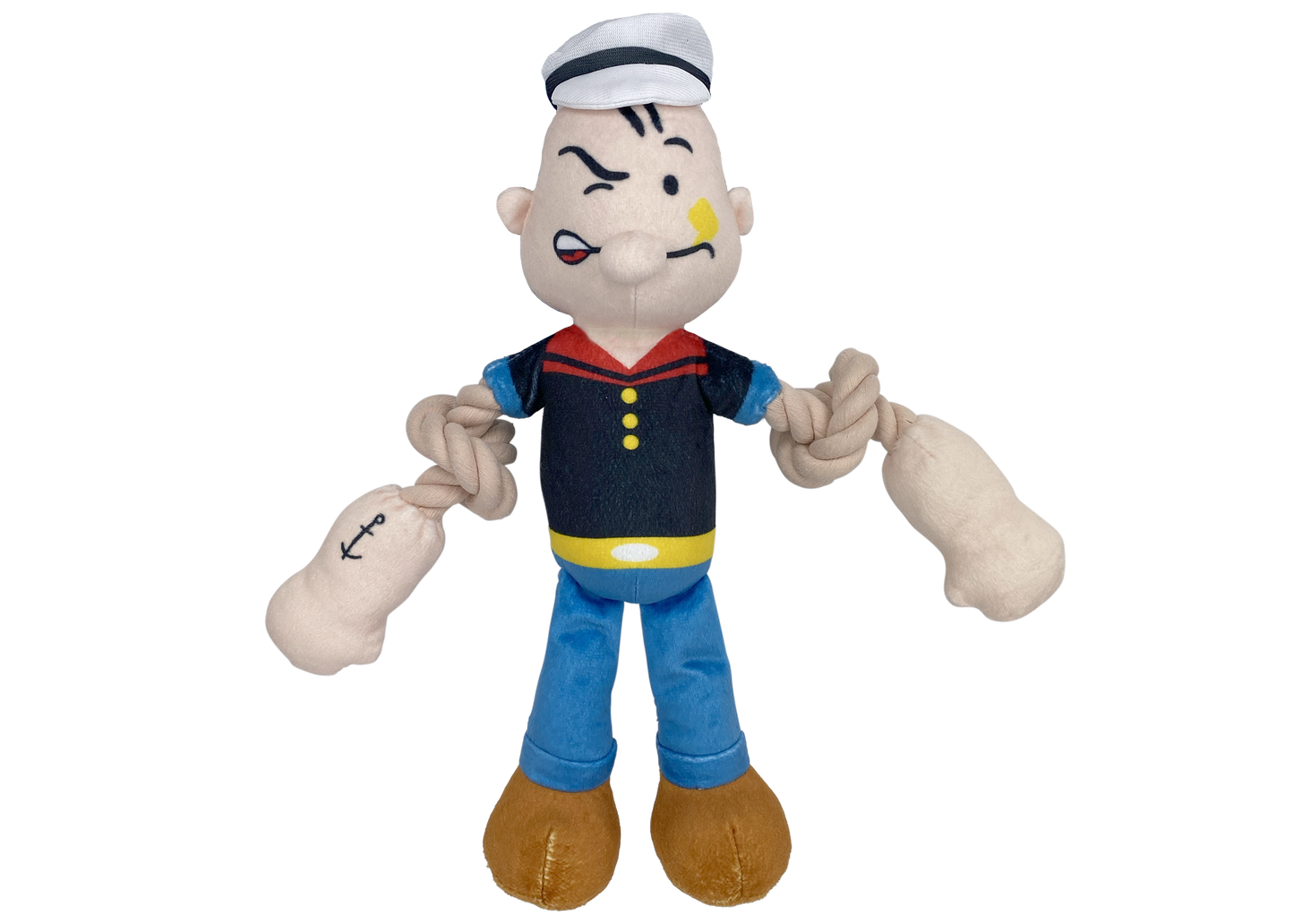 Multipet Popeye W Rope Muscles 12 Interactive Dog Toy Play - main product image
