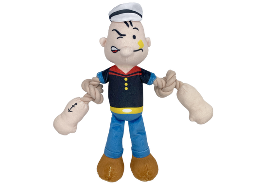 Multipet Popeye W Rope Muscles 12 Interactive Dog Toy Play - main product image
