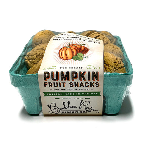 Dog Treat Gift Box: Pumpkin Fruit Dog Treat Crate for Dogs - premium dog treat from Purrfect Pet Kingdom
