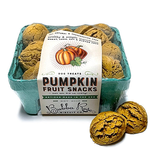Dog Treat Gift Box: Pumpkin Fruit Dog Treat Crate for Dogs - premium dog treat from Purrfect Pet Kingdom