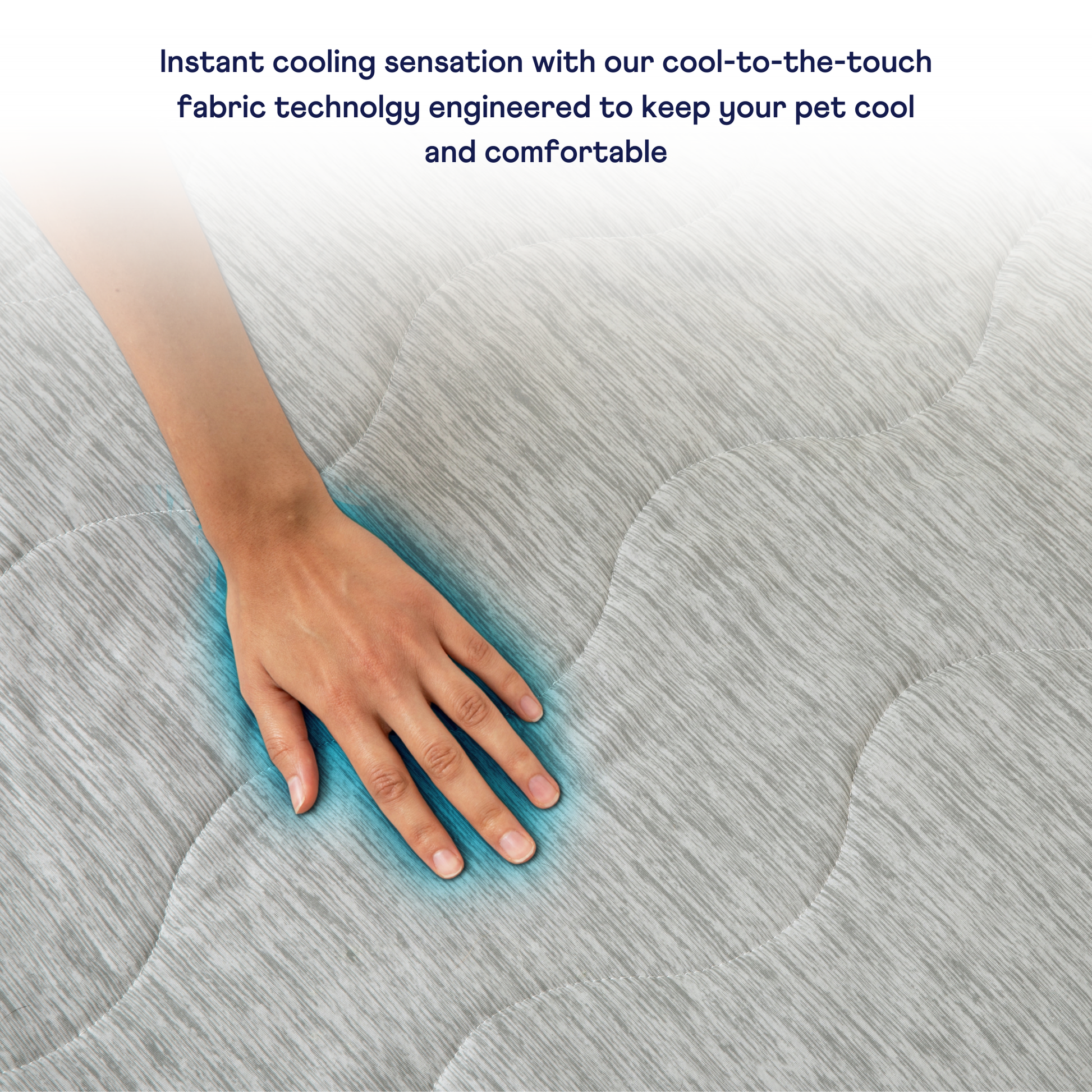 PupChillT Cooling Waterproof Runner Blanket - Arctic Grey - gallery image 7