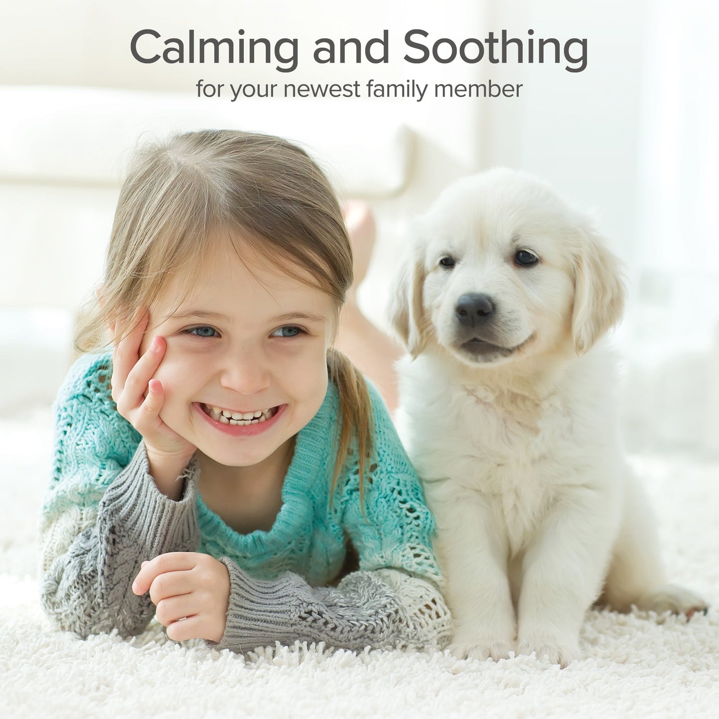 Tearless and Calming Puppy Shampoo - close up view