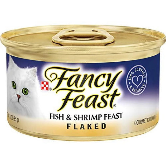 Wet Cat Food Fancy Feast Shrimp Recipe 3oz Daily Meals Premi - main product image