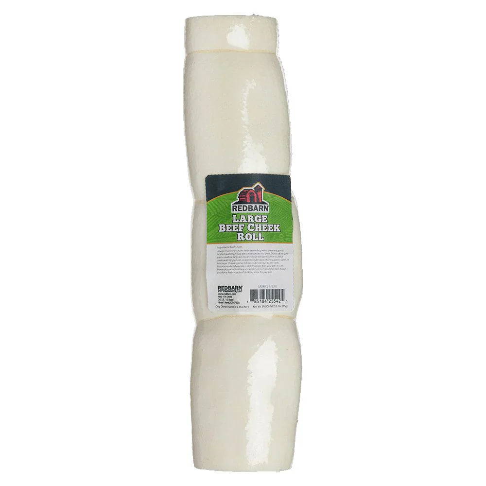 Redbarn Beef Cheek Roll Dog Treat Dog Treats Premium - lifestyle view