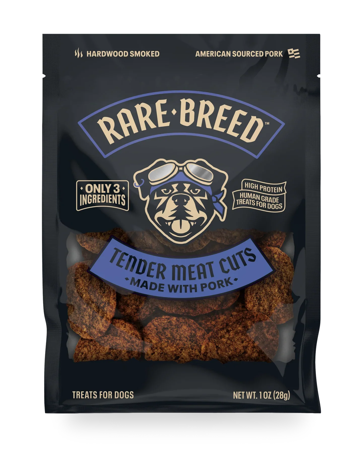Rare Breed Pork Tender Meat Cuts dog treats Premium - main product image