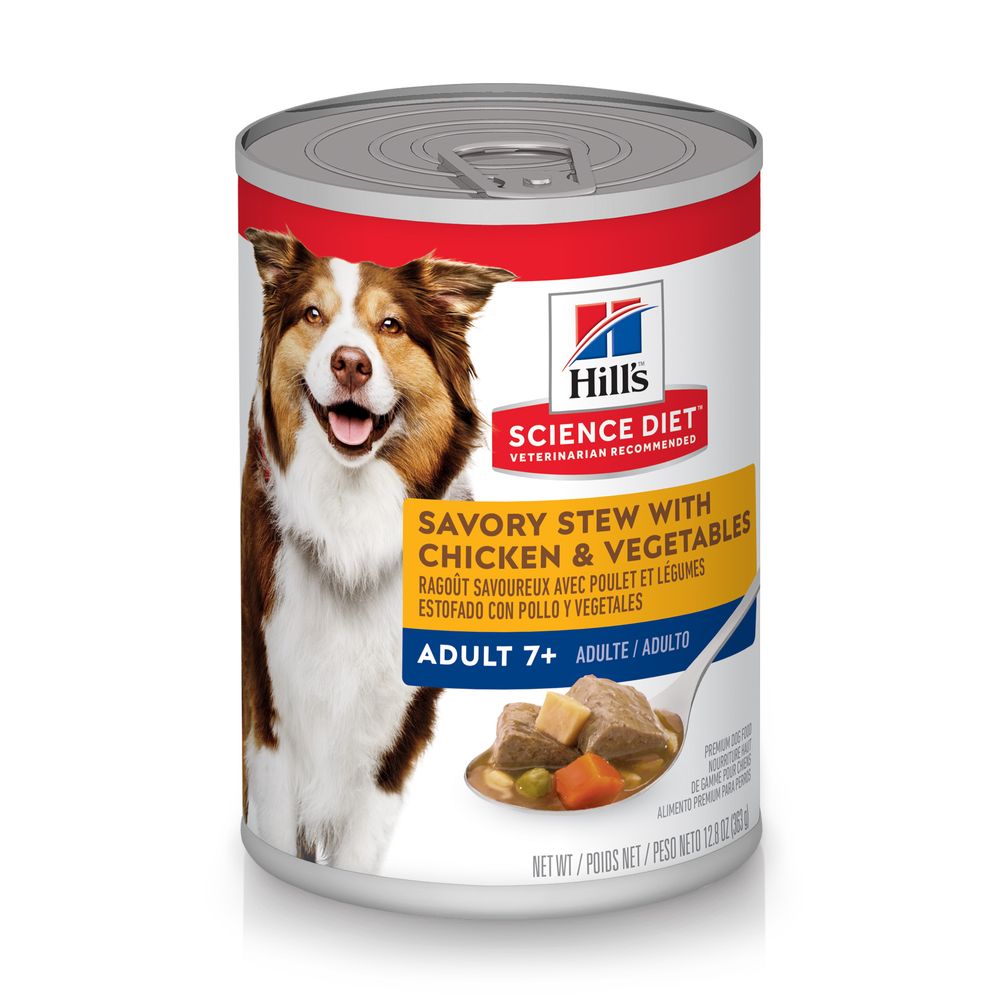 Science Diet Adult 7 Savory Stew With Chicken Vegetables 12 - main product image
