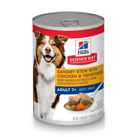 Science Diet Adult 7 Savory Stew With Chicken Vegetables 12 - main product image