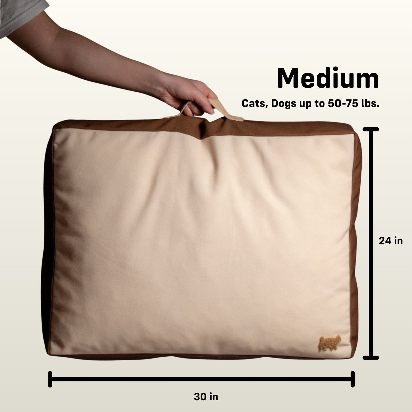 Rawry Orthopedic Pet Bed Washable Pet Bed Comfort Premium - detail view