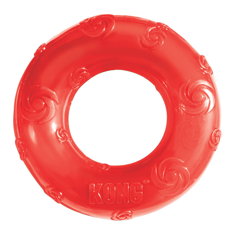 KONG Squeezz Ring Large Interactive Dog Toy Durable Play - main product image