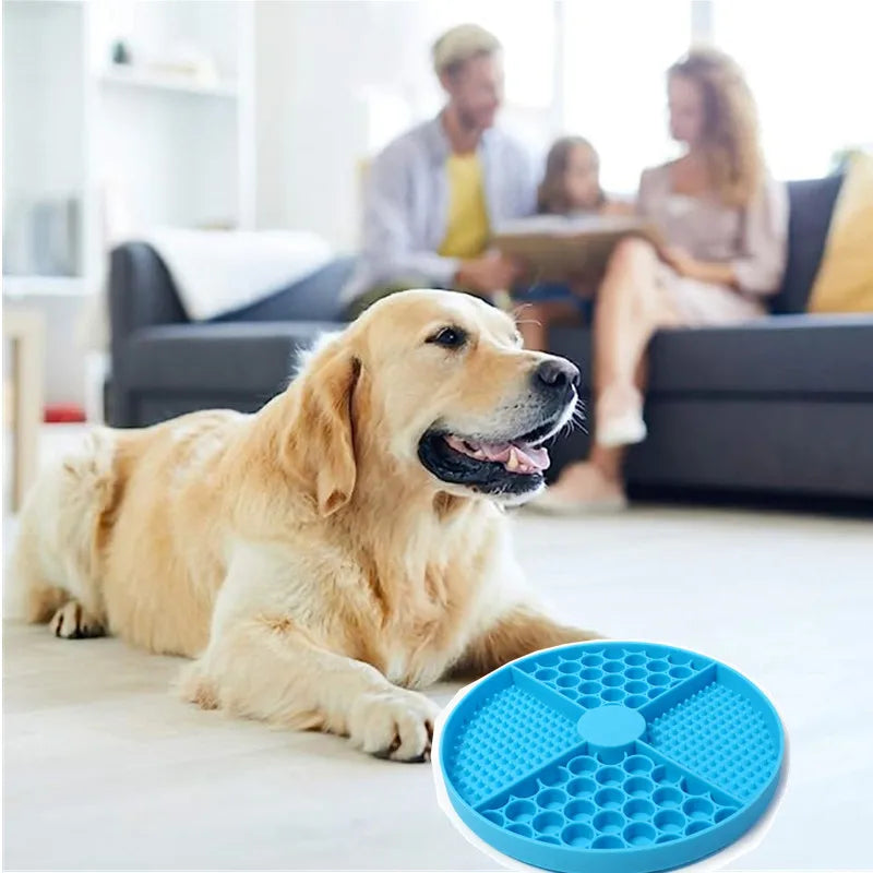 Cat Water Fountain Supplies Silicone Licking Mat Slow Feeder With main product image for dogs and cats