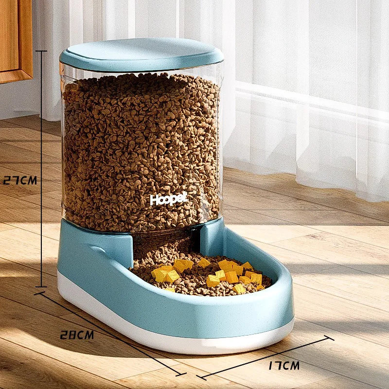 Cat Food HOOPET Feeding Drinker Large Capacity Automatic main product image for dogs and cats