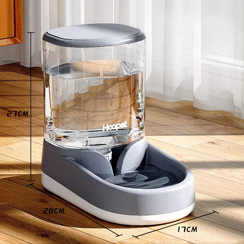 Cat Food HOOPET Feeding Drinker Large Capacity Automatic main product image for dogs and cats