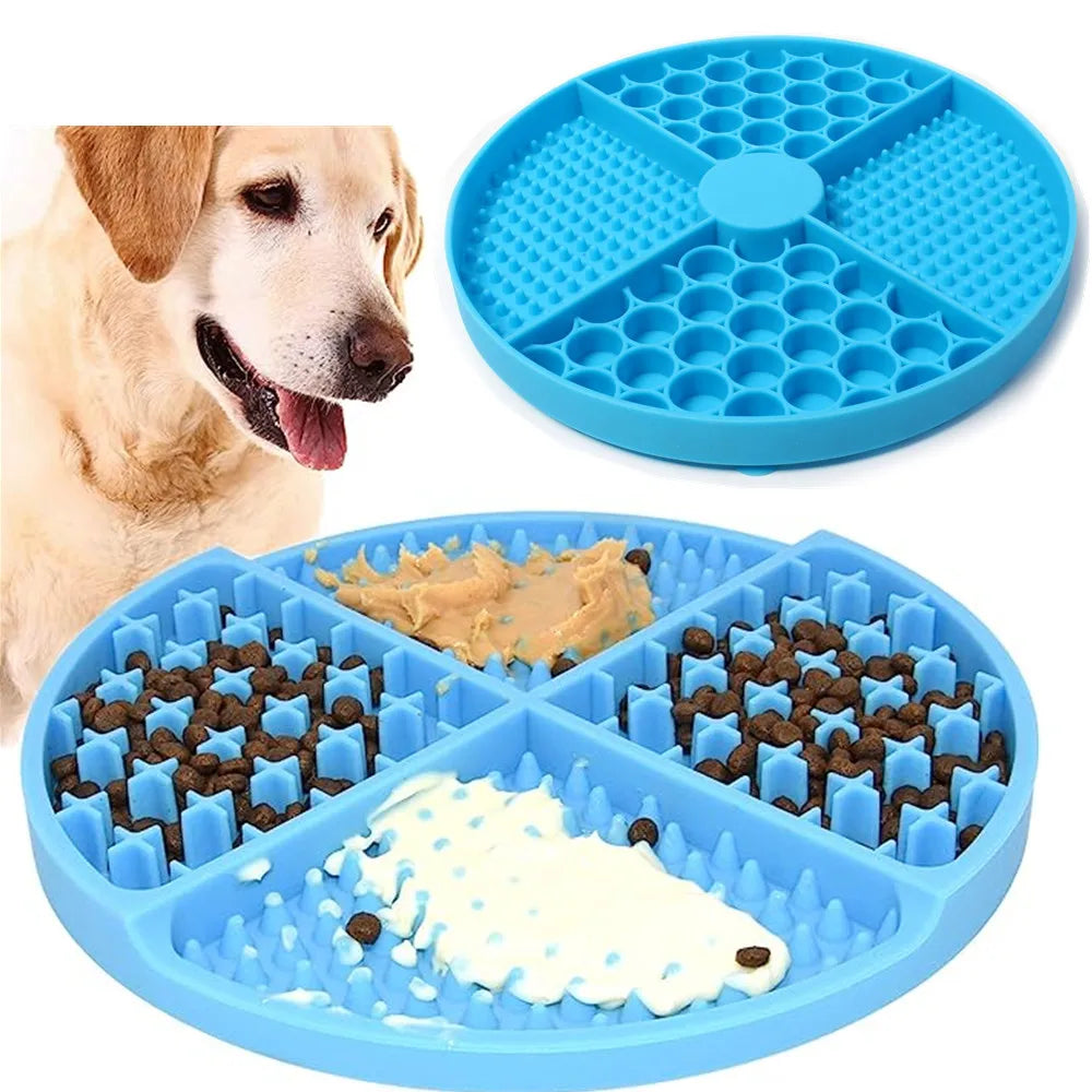 Cat Water Fountain Supplies Silicone Licking Mat Slow Feeder With main product image for dogs and cats