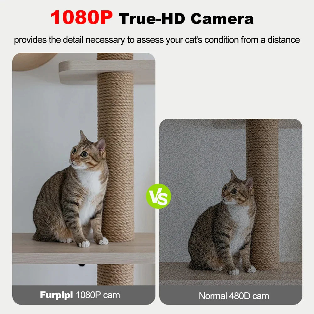 Cat Food Furpipi 8L Smart Automatic Feeders with 1080P HD main product image for dogs and cats