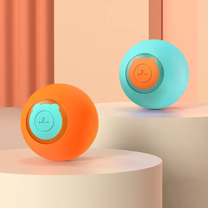 Cat Toys Smart Interactive Cat Bouncing Ball Automatic Rolling Ball Training Self-moving Electric Toy Dog Pet Accessories - g