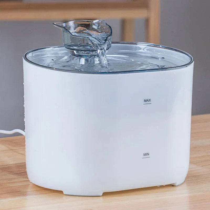 Cat Water Fountain Automatic Recirculating Fountain main product image for dogs and cats