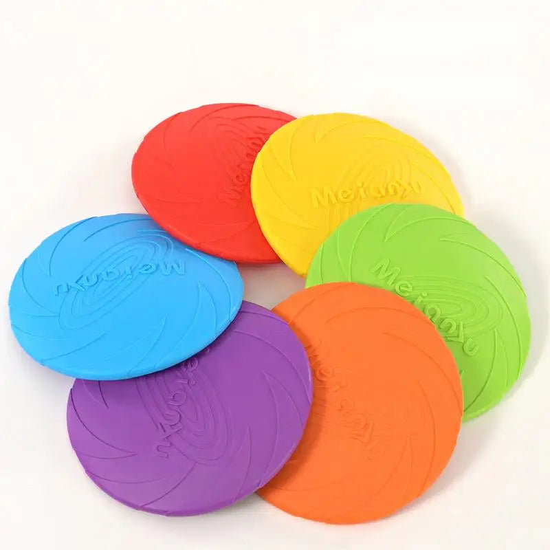 Bite Resistant Flying Disc Toys For Dog Multifunction Pet Puppy Training Toys Outdoor Interactive Game Pet Dogs Products - li