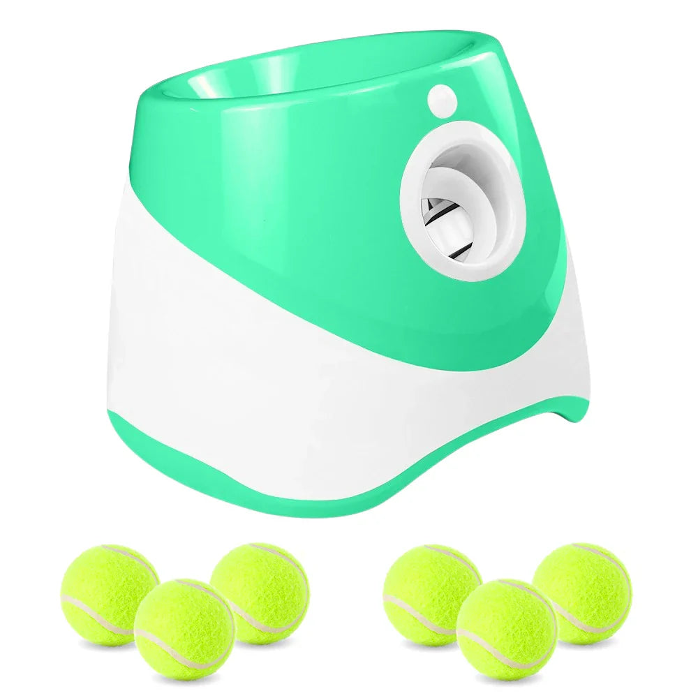 Dog Tennis Ball Launcher Dogs Chase Automatic Toys Automatic Fun Interactive Machine Fun Interactive Catapult Throw Rechargab