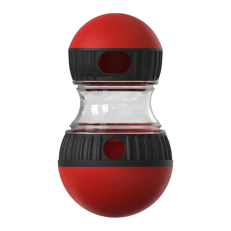 Dog Puzzle Toy Elliptical Track Rolling Increase Intelligence Ball Leaky Food Develop Good Habits Durable Interactive Pet Toy