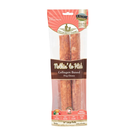 Nothin' to Hide Large Roll Salmon (10inch 2pk) (6.38oz) - main product image