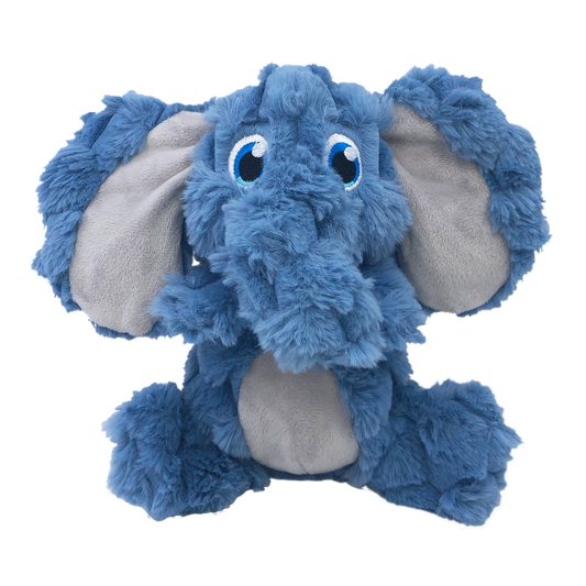 KONG Scrumplez Elephant Medium Plush Dog Toy Durable Play - main product image