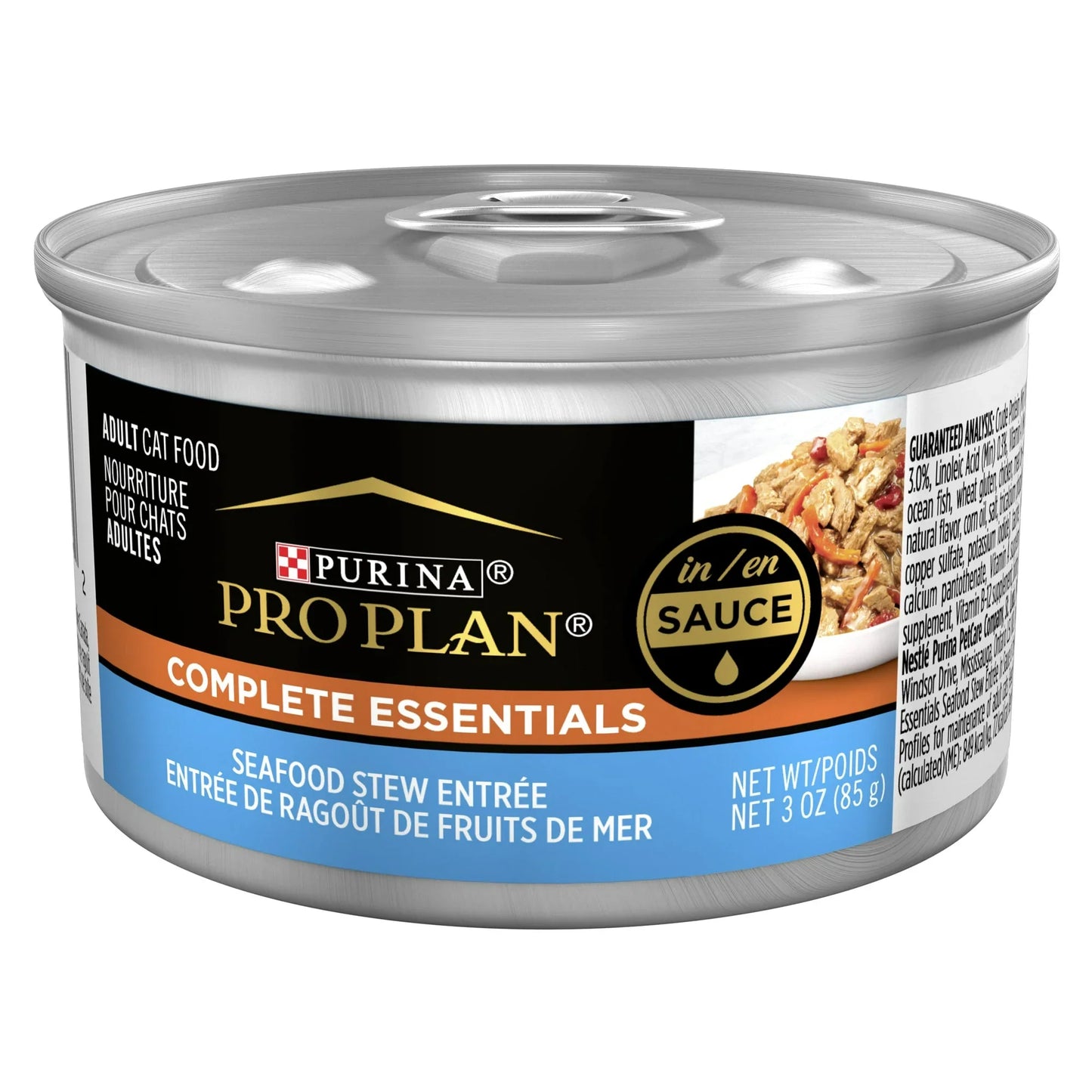 Pro Plan Complete Essentials Seafood Stew Entree In Sauce - main product image