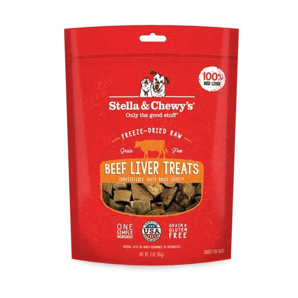 Stella & Chewy's Freeze Dried Beef Liver Dog Treat (3oz) - main product image