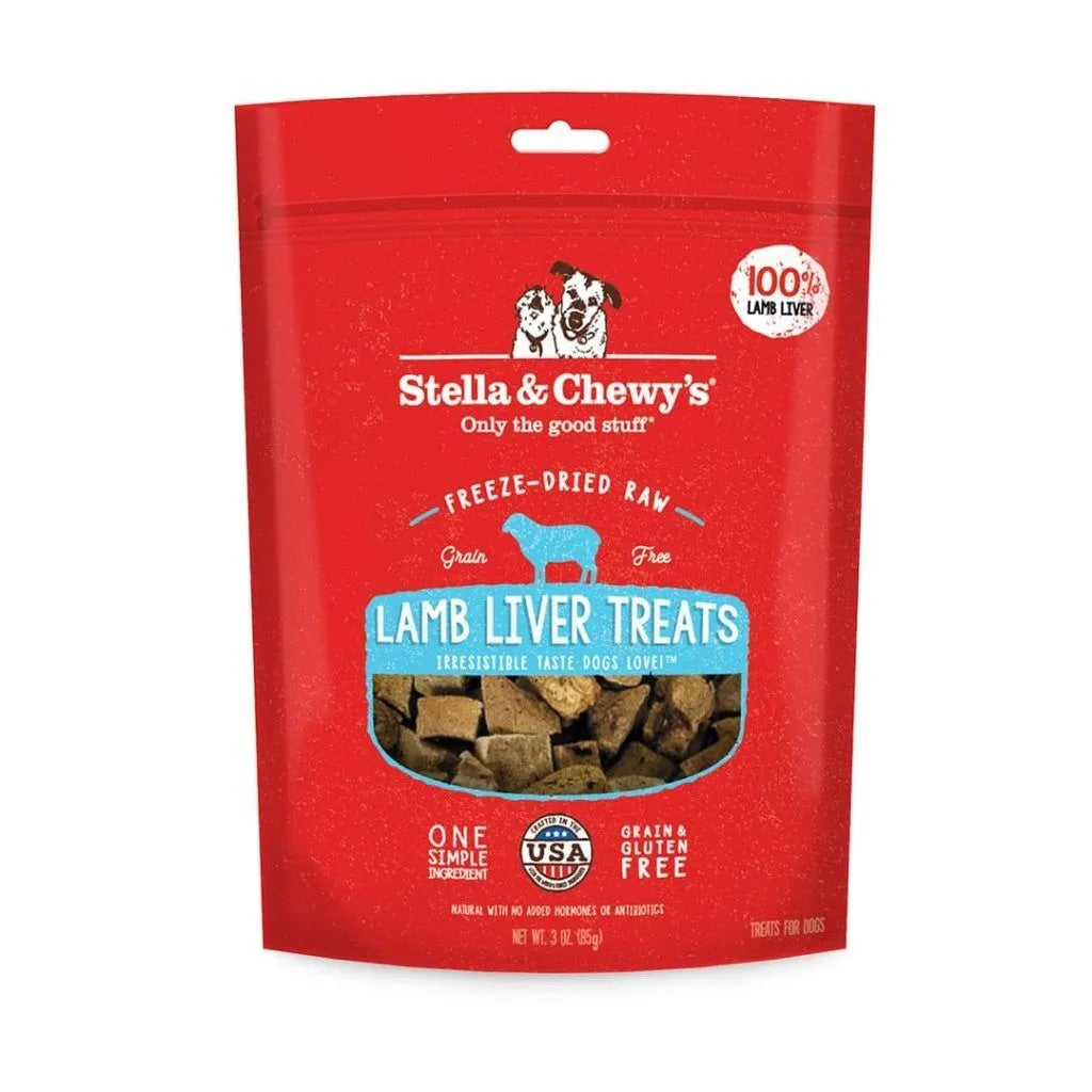 Stella & Chewy's Freeze Dried Lamb Liver Dog Treat (3oz) - main product image