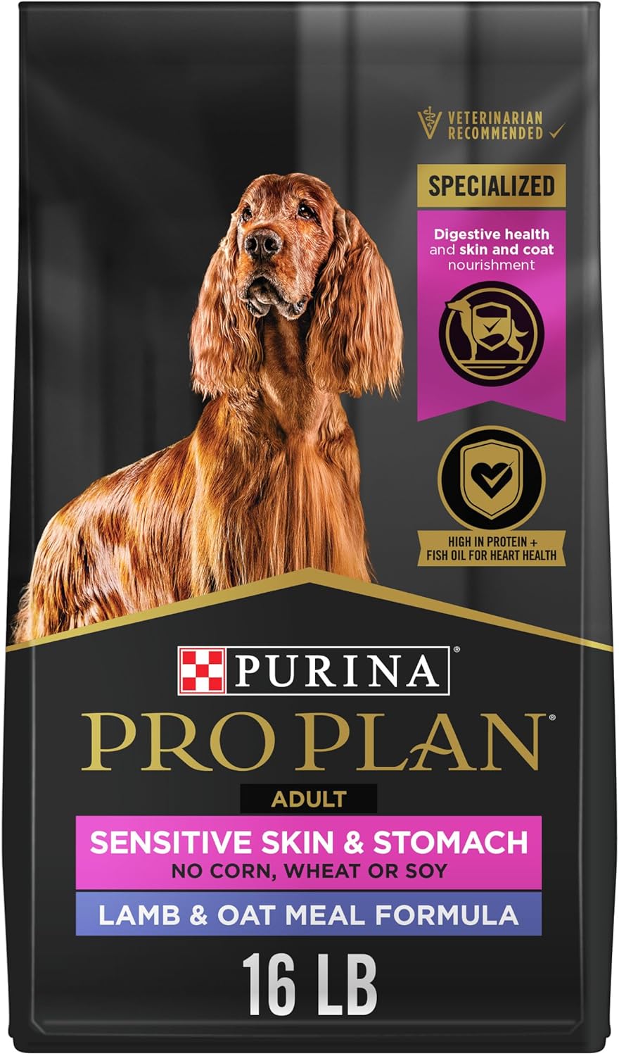 Purina Pro Plan Sensitive Skin Sensitive Stomach Lamb Oat - gallery image 6