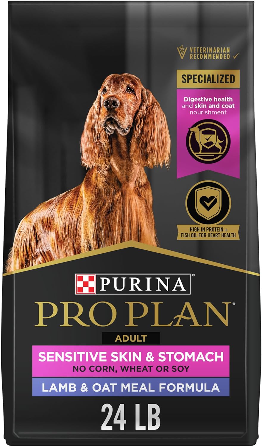 Purina Pro Plan Sensitive Skin Sensitive Stomach Lamb Oat - gallery image 7