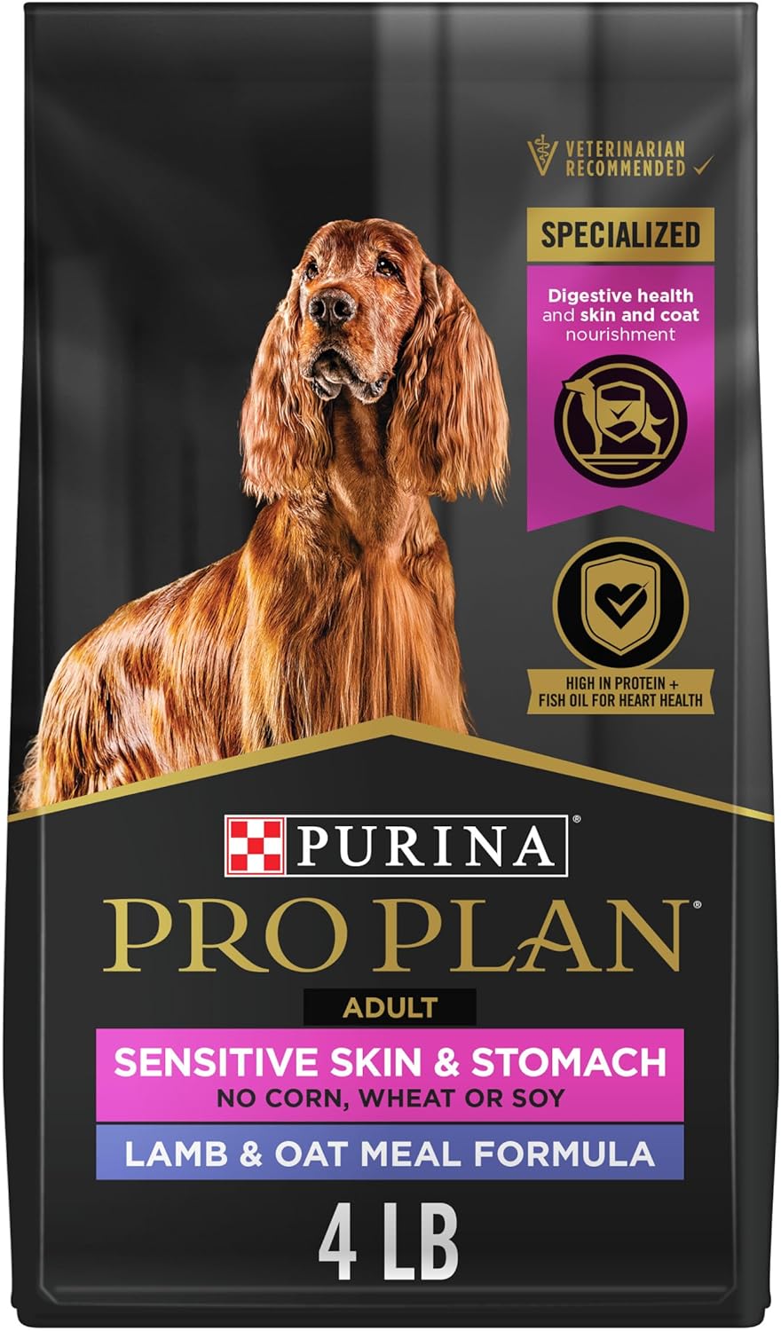 Purina Pro Plan Sensitive Skin Sensitive Stomach Lamb Oat - main product image