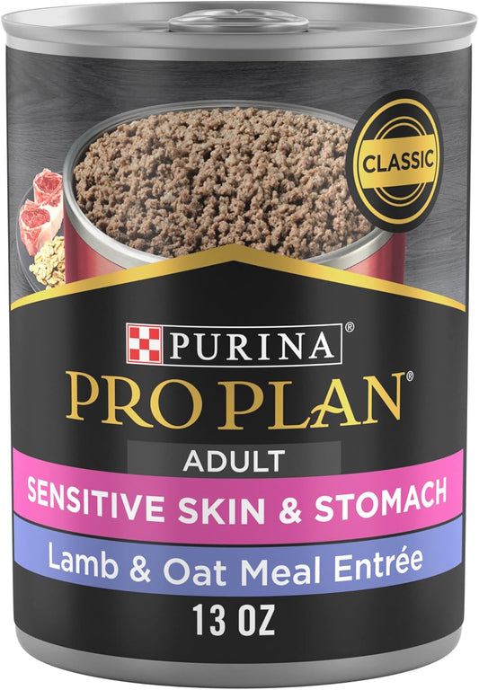 Pro Plan Sensitive Skin Stomach Wet Dog Food Classic Lamb - main product image