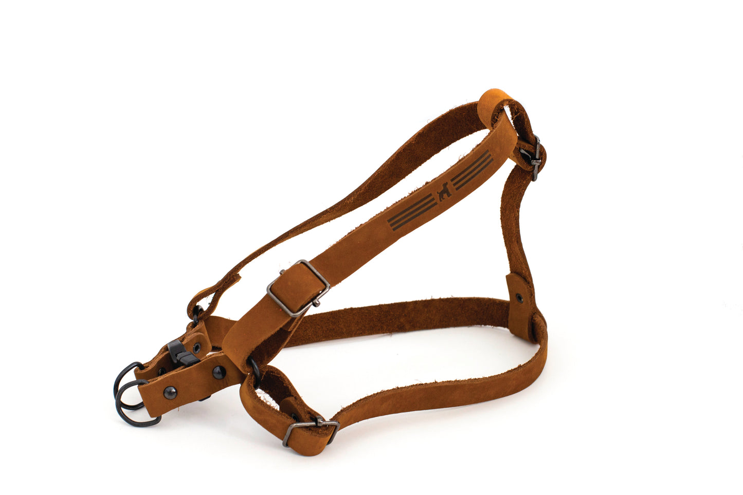 Dog Collar Sport Style Leather Step In Harness for Daily Use - detail product image for dog collar