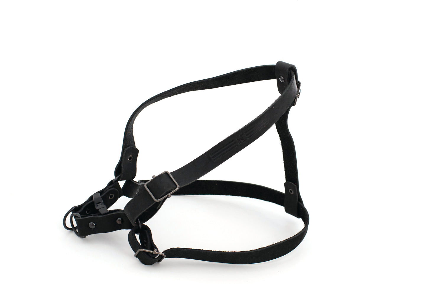 Dog Collar Sport Style Leather Step In Harness for Daily Use - lifestyle product image for dog collar