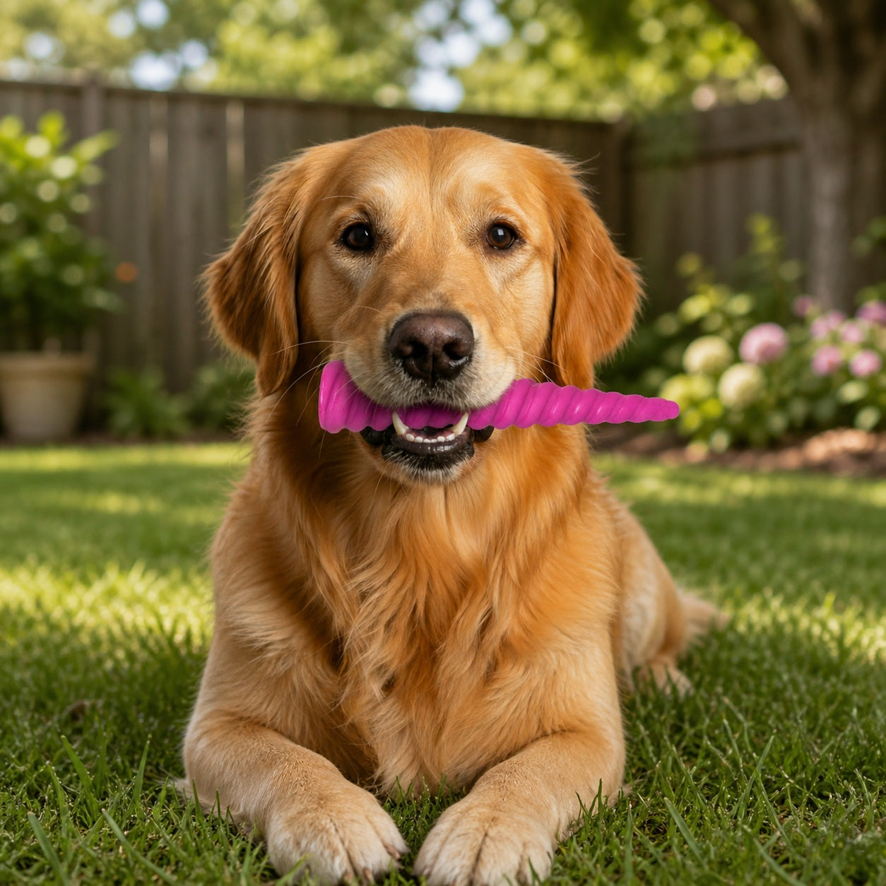 Unicorn Horn Nylon Dog Chew Toy Durable For Aggressive Dog - gallery image 8