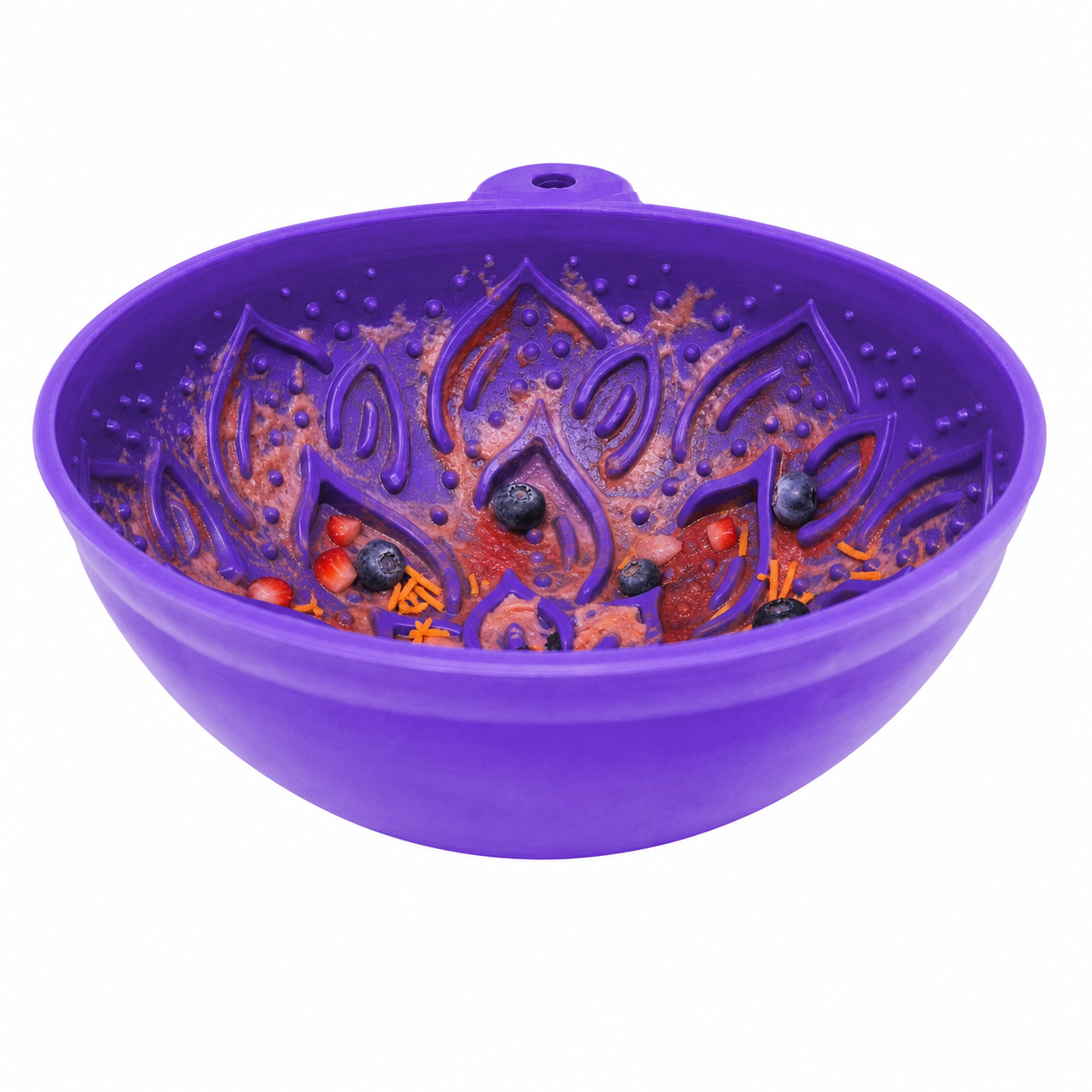 Garden Of Eatin Tipsy Bowl Wobble Lick Mat For Dogs Cats USA - detail view