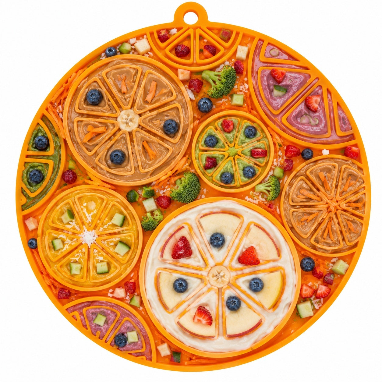 Citrus Design Emat Enrichment Lick Mat For Dogs And Cats USA - gallery image 10