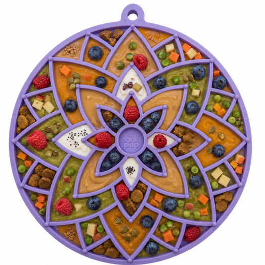 Lotus Design Emat Enrichment Lick Mat For Dogs And Cats With - detail view