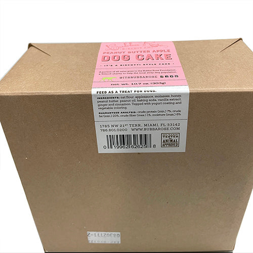Dog Birthday Cake: Pink Cake Shelf Stable for Dog Gifts - premium dog treat from Purrfect Pet Kingdom