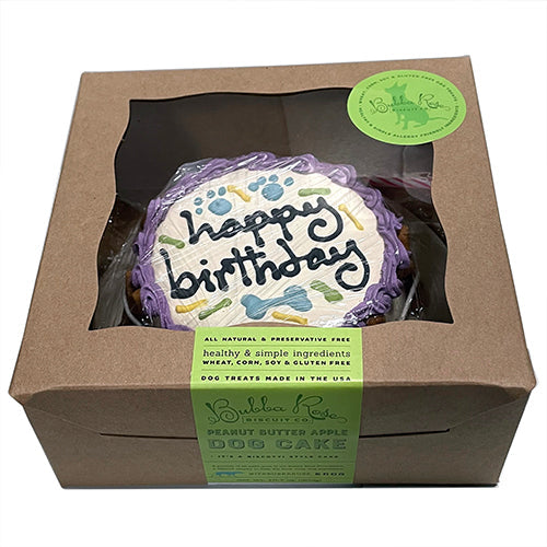 Dog Birthday Cake: Unisex Cake Shelf Stable for Rewards - premium dog treat from Purrfect Pet Kingdom