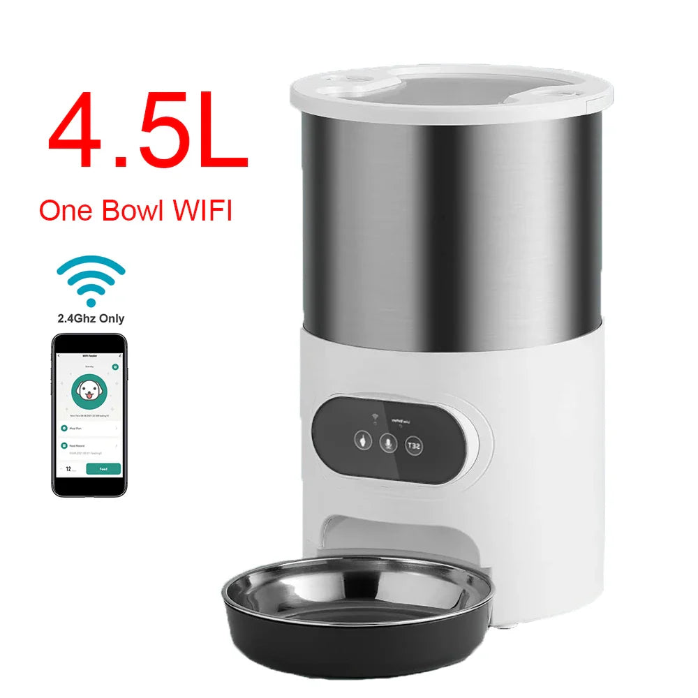Cat Food Tuya Smart APP Feeder Food Dispenser Suitable For main product image for dogs and cats