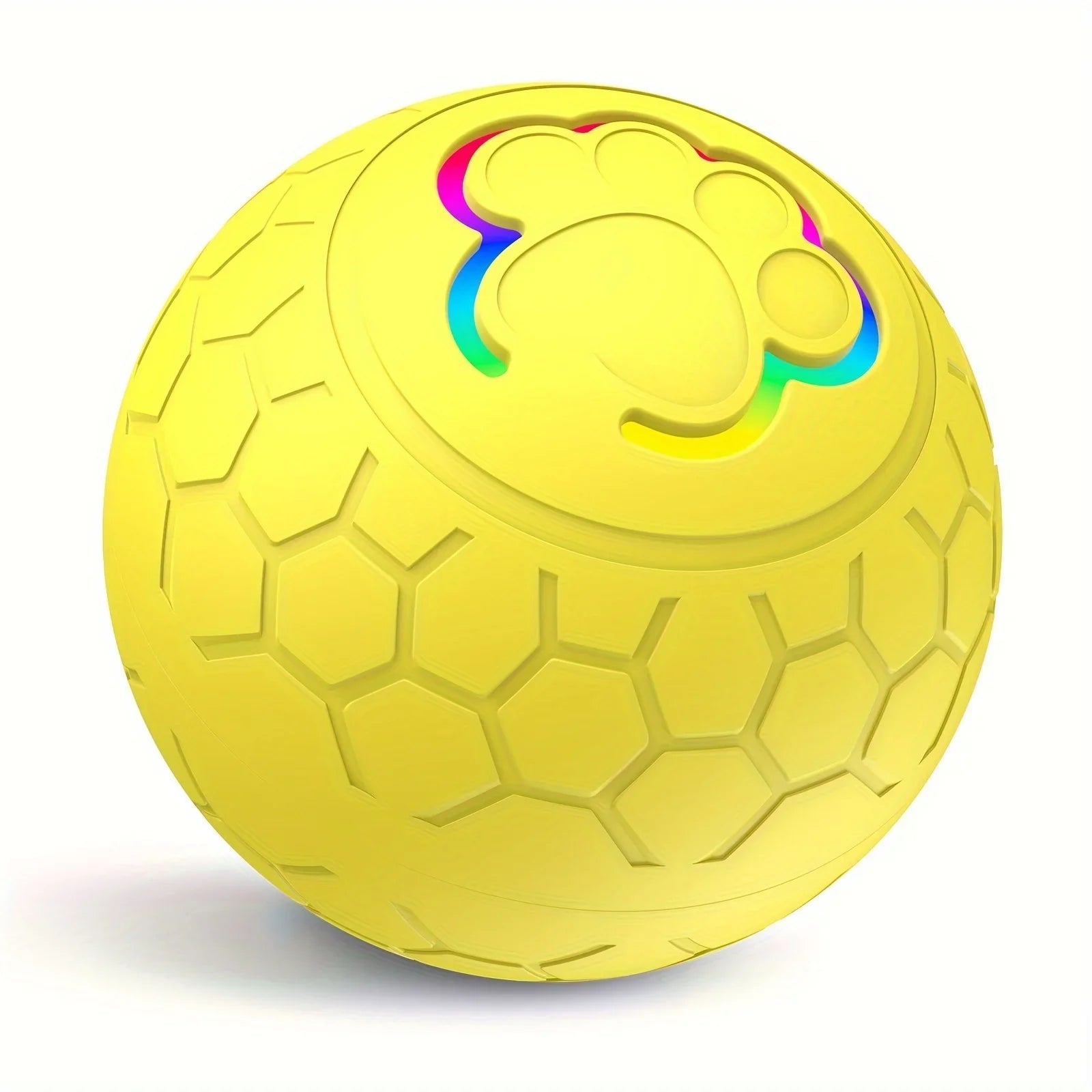Smart Dog Toy Ball Electronic Interactive Pet Toy Ball USB Automatic Bouncing Rolling Toy Ball With RGB Lights Puppy Cat Prod
