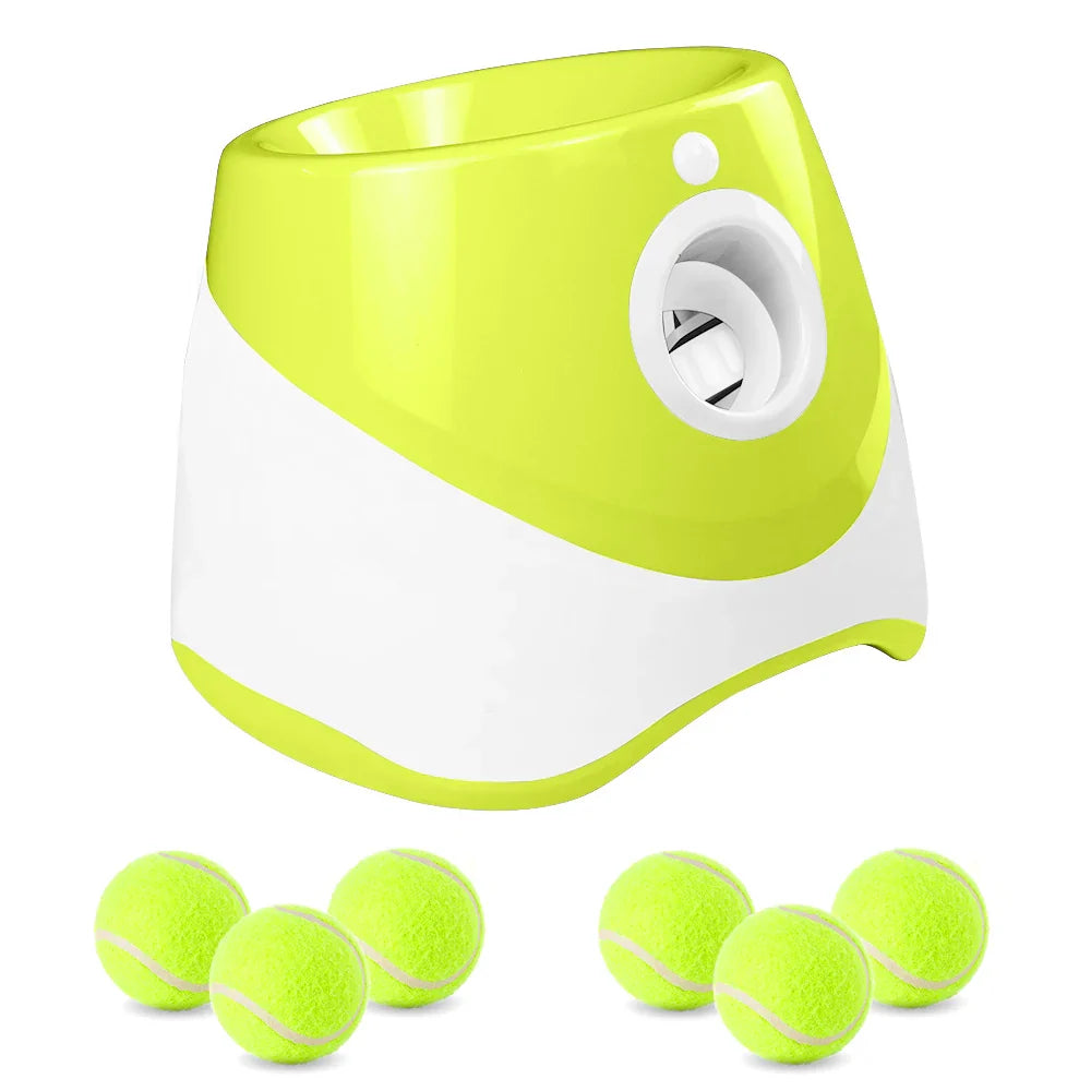 Dog Tennis Ball Launcher Dogs Chase Automatic Toys Automatic Fun Interactive Machine Fun Interactive Catapult Throw Rechargab