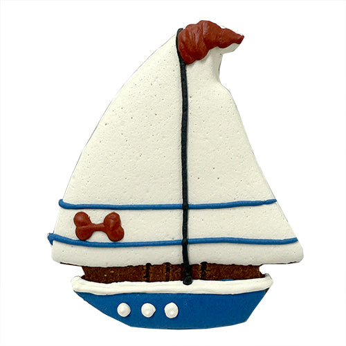 Dog Treats Sailboat Cookie for Special Occasions main product image for dogs and cats