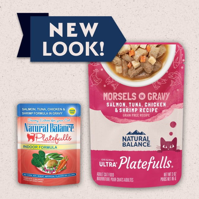 Natural Balance Platefulls Cat Pouch Indoor Salmon Tuna 3Oz - main product image