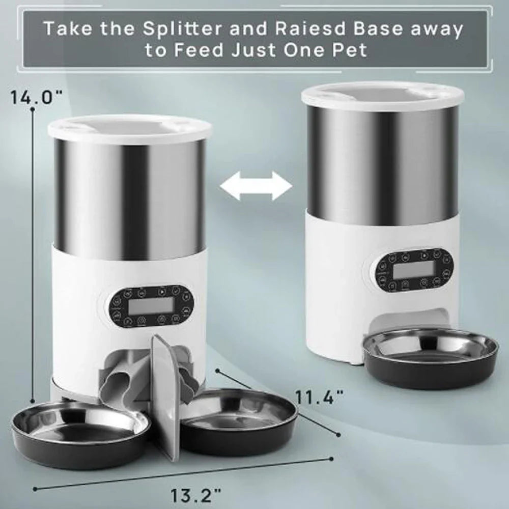 Cat Food Tuya Smart APP Feeder Food Dispenser Suitable For main product image for dogs and cats