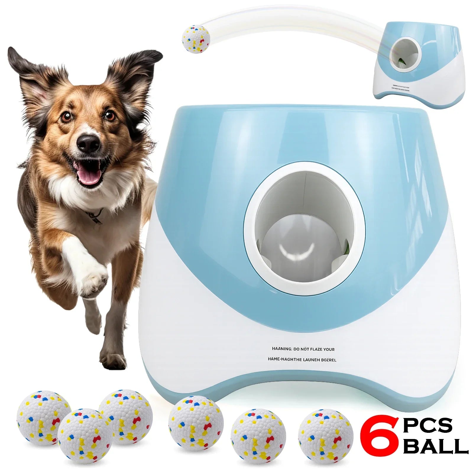 Dog Tennis Ball Launcher Dogs Chase Automatic Toys Automatic Fun Interactive Machine Fun Interactive Catapult Throw Rechargab