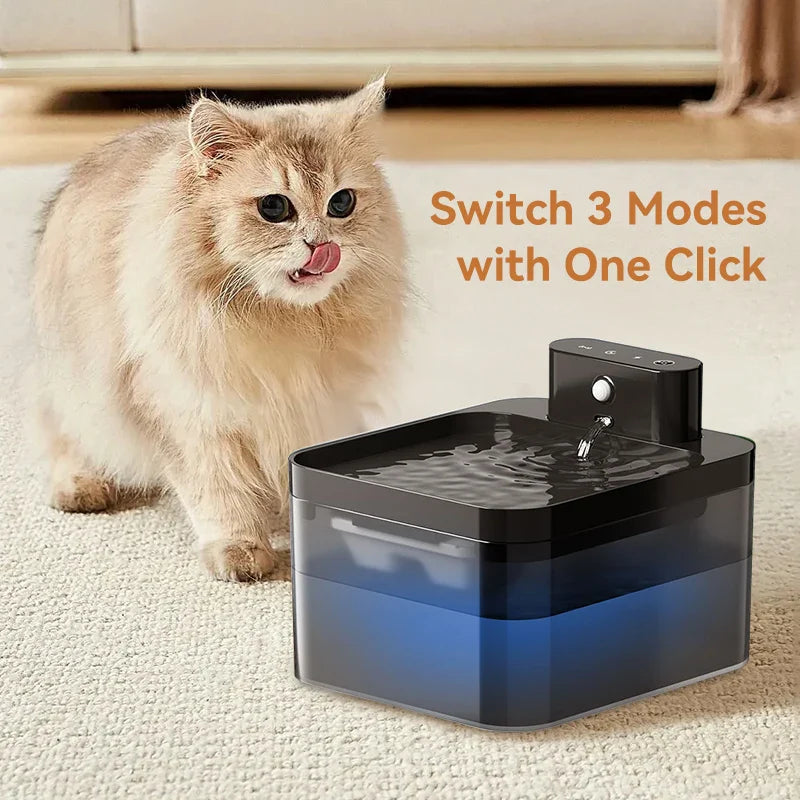 Cat Water Fountain Wireless Drinking Fountain 2600mAh main product image for dogs and cats