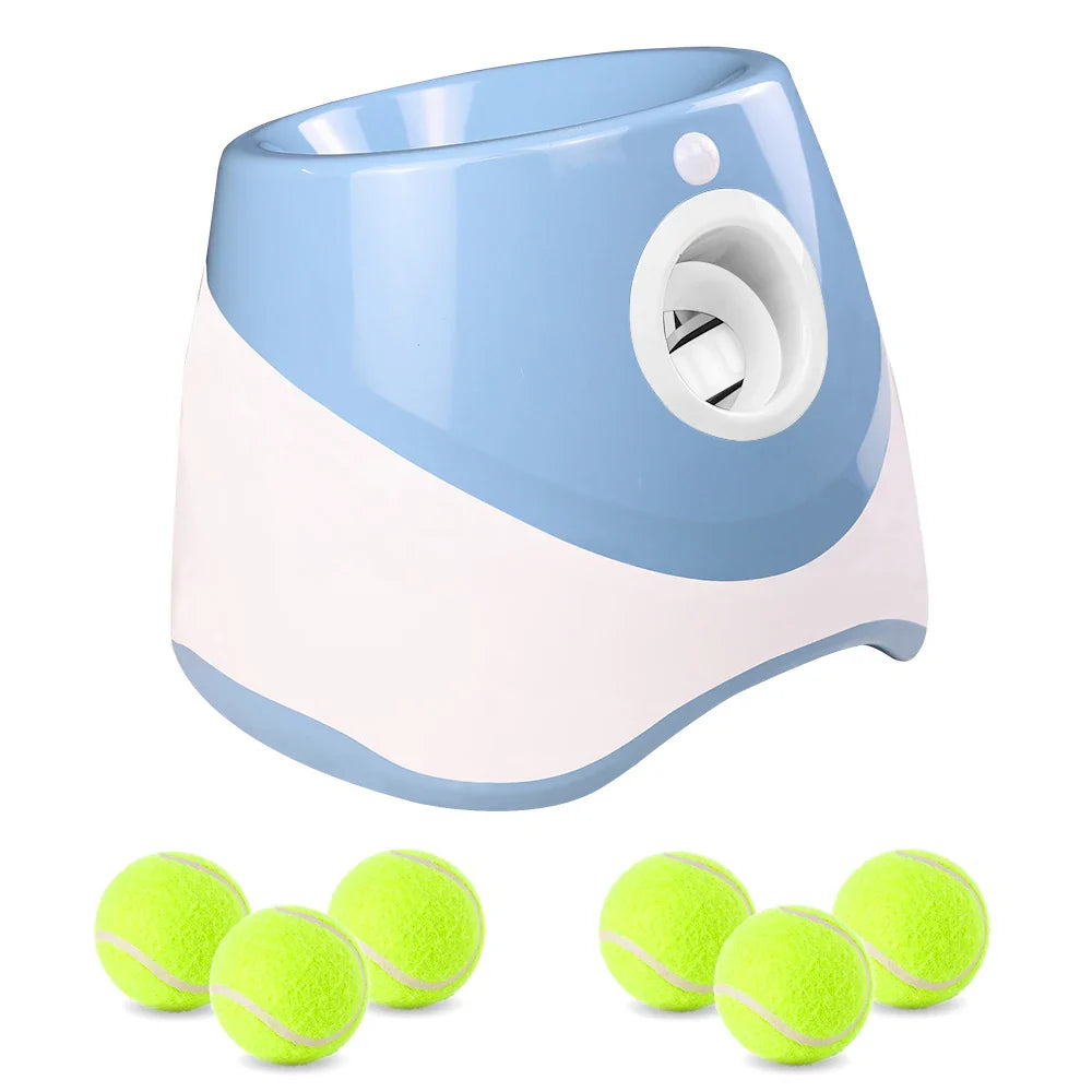 Dog Tennis Ball Launcher Dogs Chase Automatic Toys Automatic Fun Interactive Machine Fun Interactive Catapult Throw Rechargab