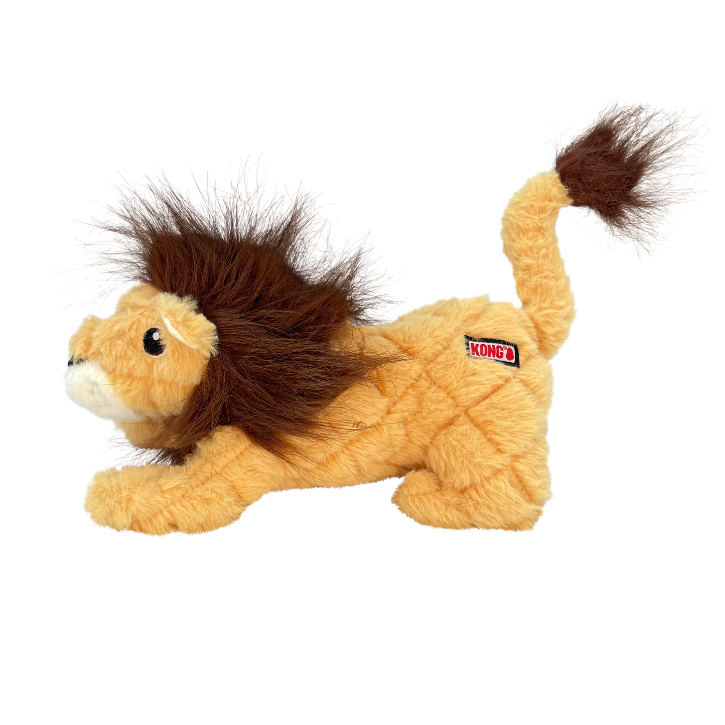KONG Scampers Lion Medium Plush Dog Toy Durable Play - main product image